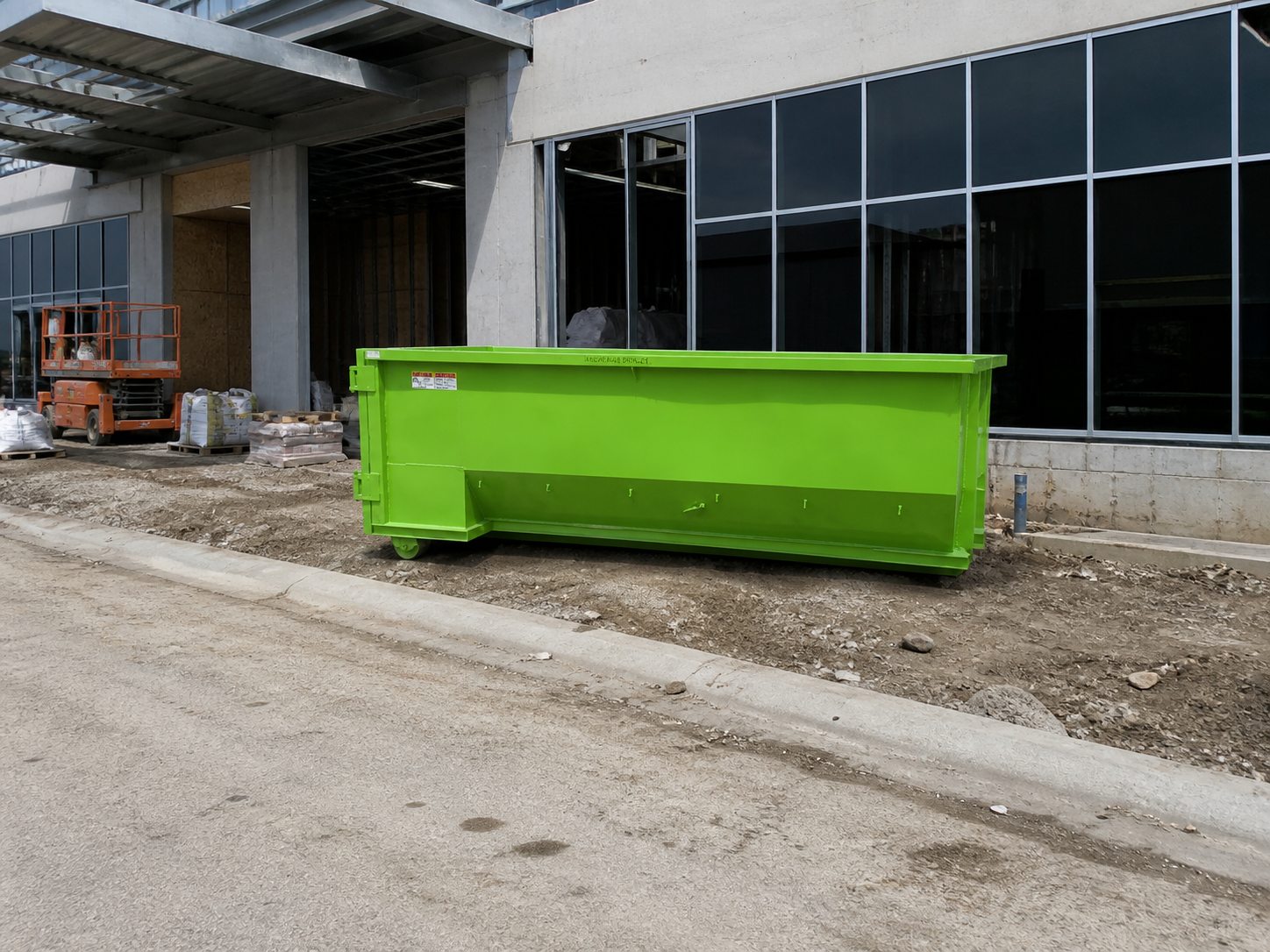 WE-HAUL-IT 15 yard roll-off dumpster in Central Nebraska